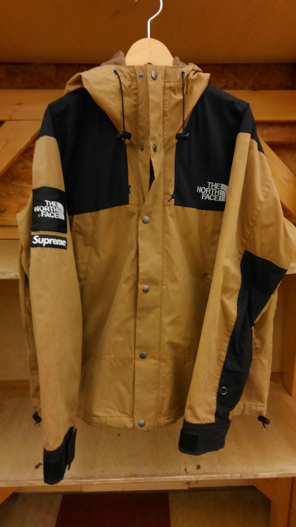 信頼 supreme North Face Waxed Cotton 10AW ダウンジャケット