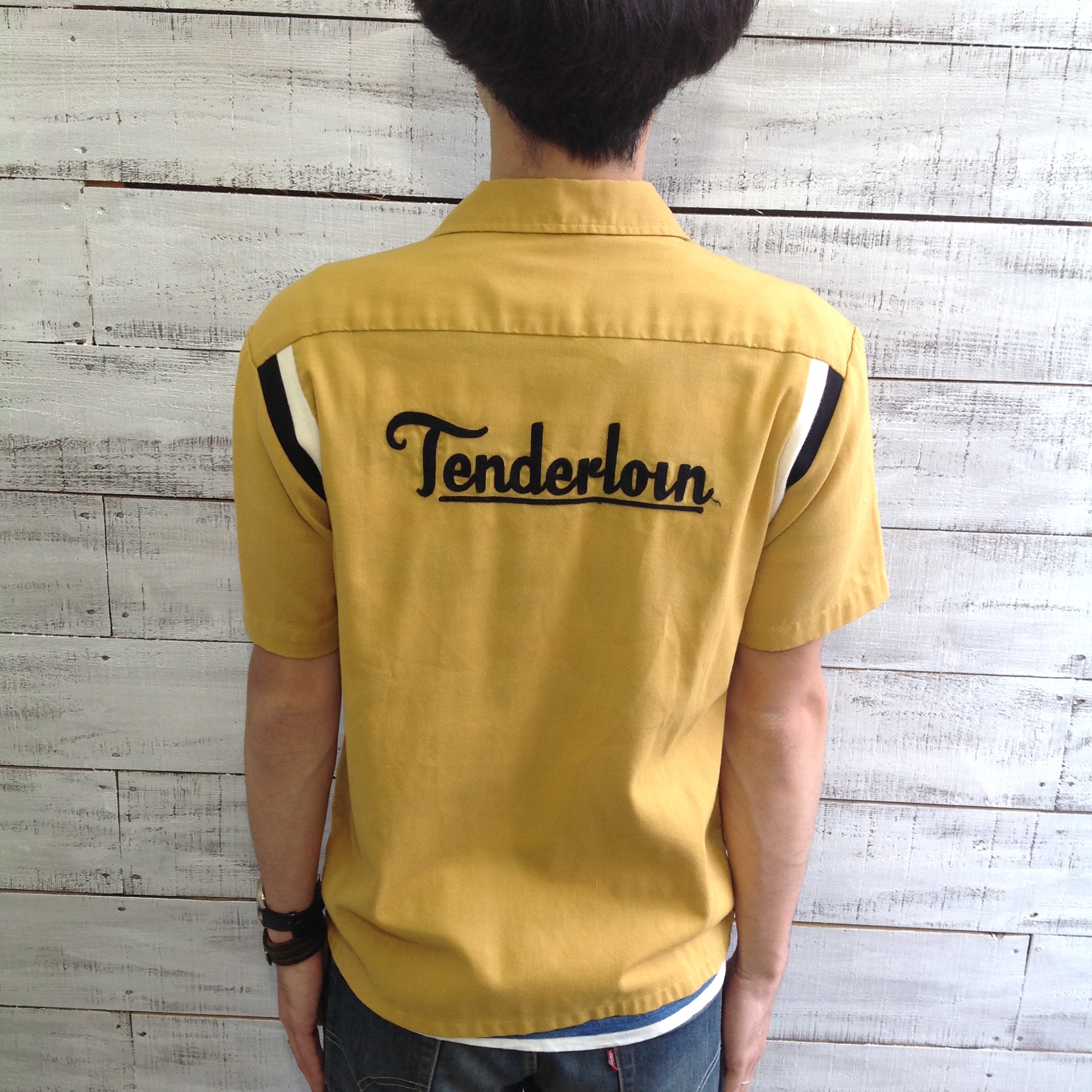 TENDERLOIN テンダーロイン ボーリングシャツ 半袖シャツ Sサイズ