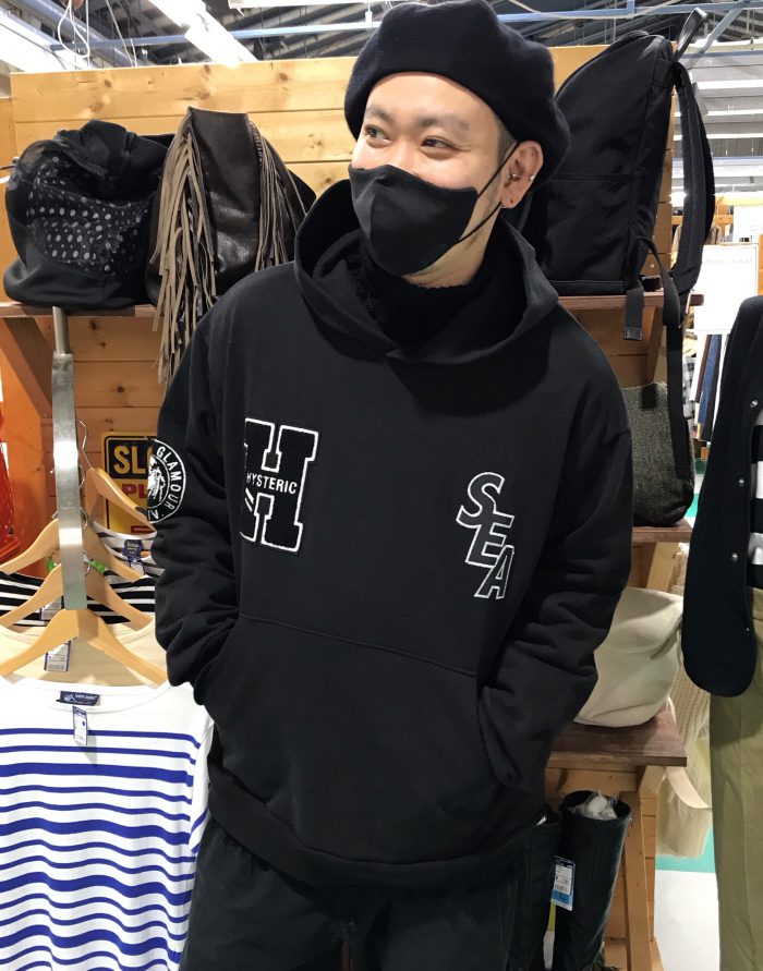 オンラインショップ通販 WIND AND SEA × HYSTERIC GLAMOUR HOODIE ...