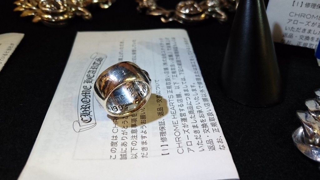 CHROME HEARTS フローラルクロスリング (2)