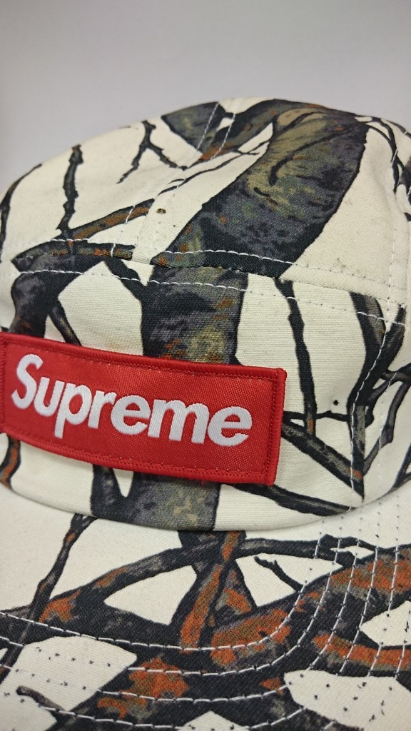 supreme 12AW Tree Camo CAMP CAP (3)