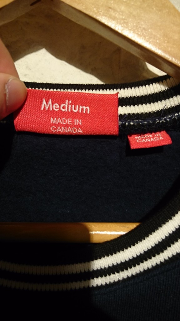 supreme 14AW Classic Logo Striped Crewneck  (4)