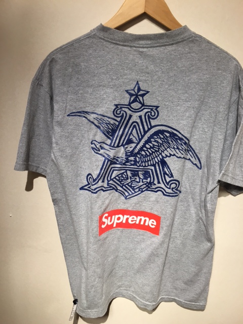 supreme budweiser tee