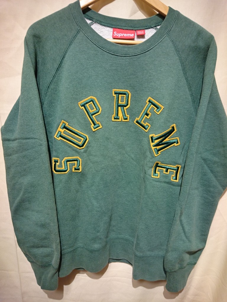 supreme 12aw Felt Arc Crew (1)