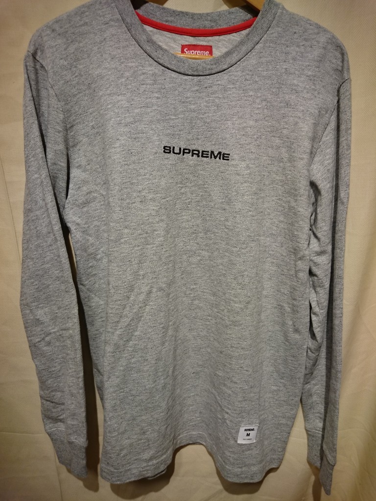 supreme 14aw Competition LS Top (1)