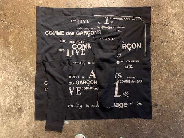 99SS COMME des GARCONS 90s ワンショルダー ドレス