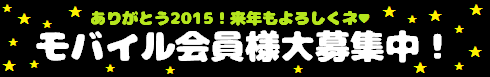 モバイル会員募集.周年祭